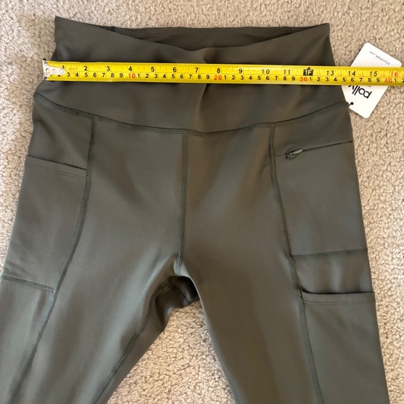 Polly Park FlexFit Lifting Workout Packet Legging Green Size M NWT - Picture 12 of 13